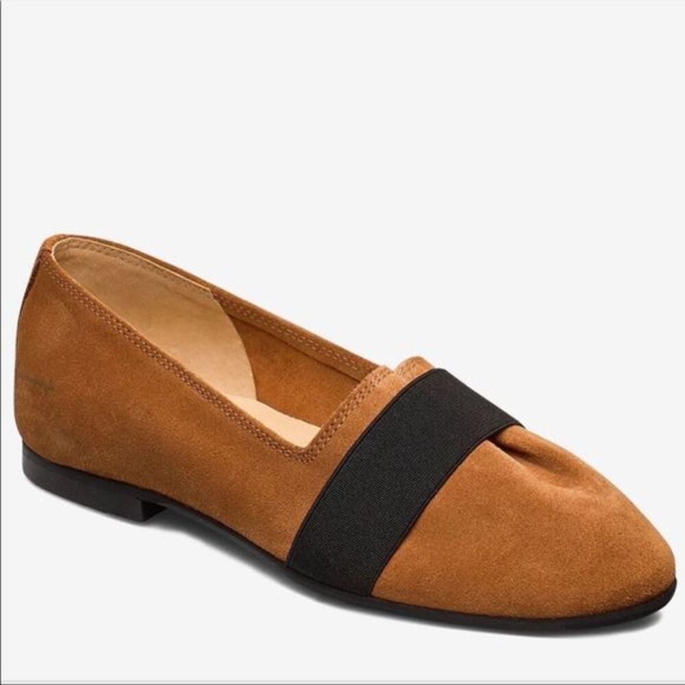 Gram Yatfai Ballerina in Tabacco Suede Size 6